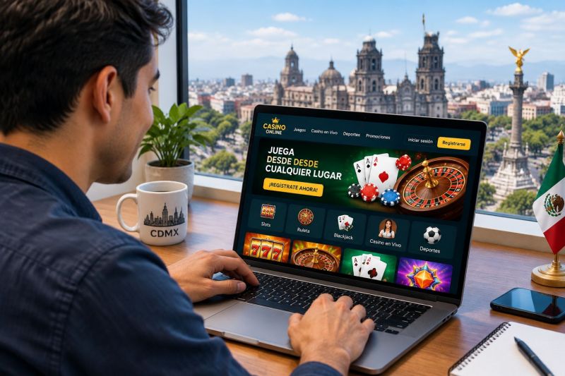 letrero en casino